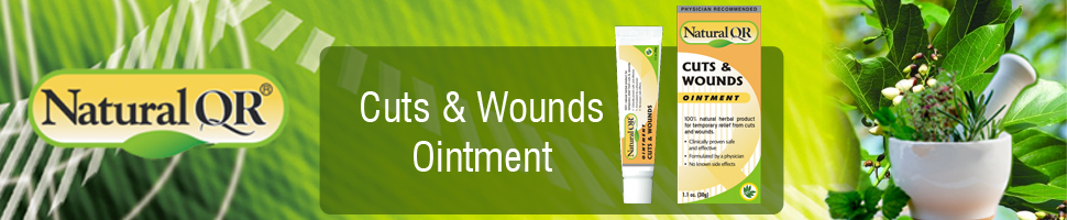 NaturalQR Cuts &Wounds Ointment